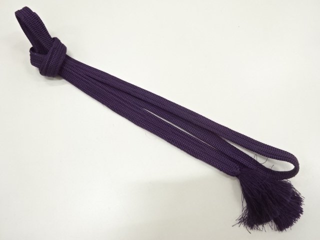 JAPANESE KIMONO / HAND-TIED OBIJIME CORD